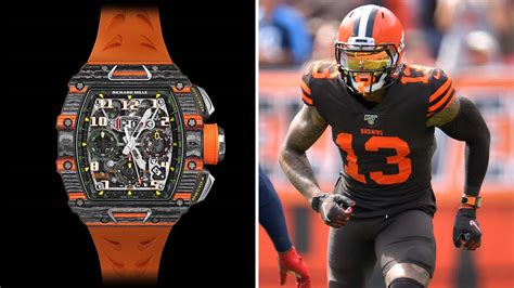 350k richard mille watch|Odell Beckham Jr. Wore $350,000 Watch During Sunday's Game .